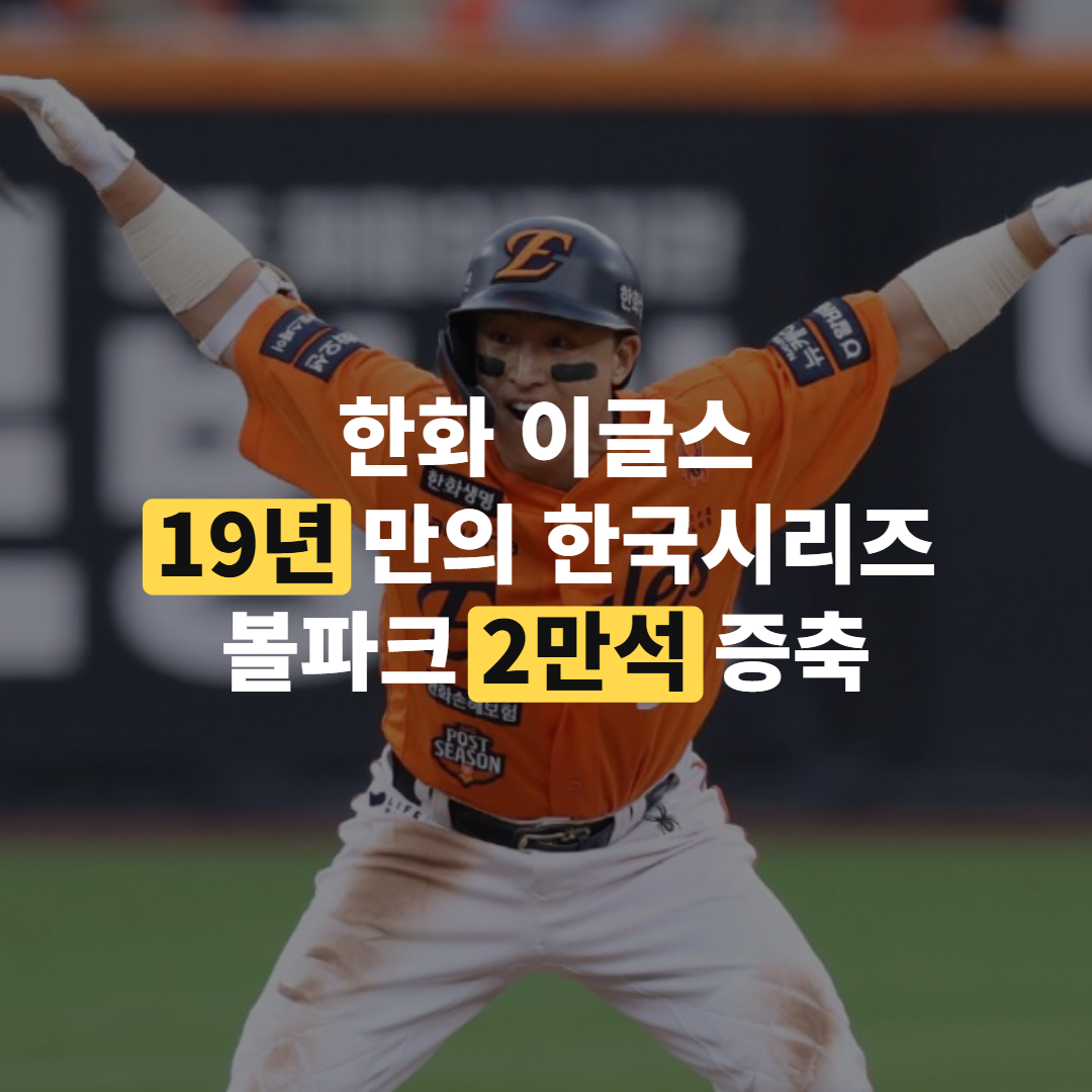 대전 한화생명볼파크 야구장 외관 전경
