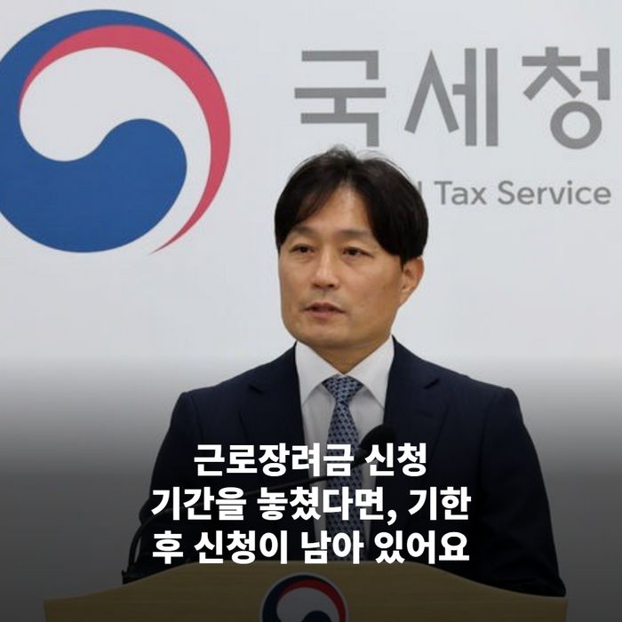 노트북 화면에 세금 신청 사이트를 띄워 놓고 보는 사람의 뒷모습