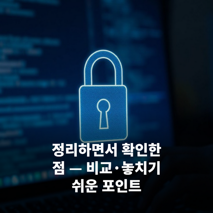 신청 전 체크리스트를 적어놓은 장면(노트·화면 병치)