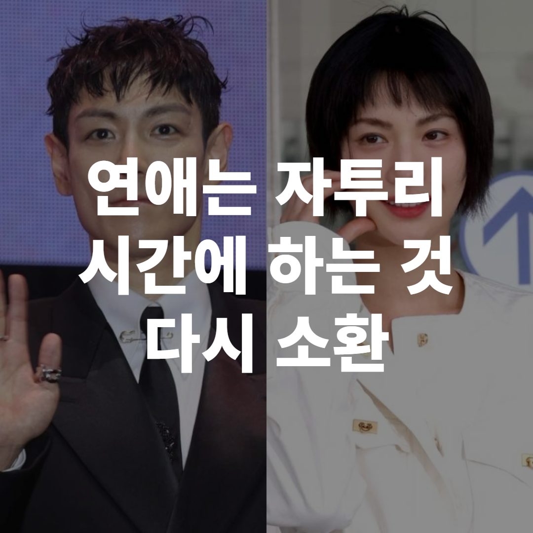 "확인 중"이라더니… 탑·나나, 며칠 만에 교제 인정